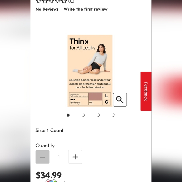 Thinx for all leaks qty 2 boxes - Picture 7 of 7